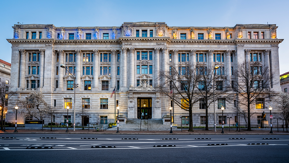 The John A. Wilson Building in Washington DC